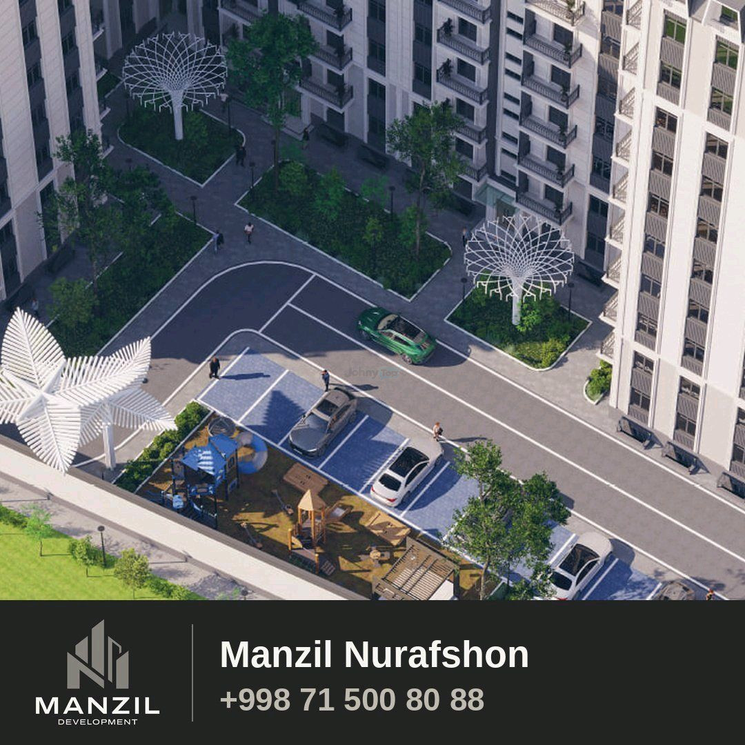 Manzil Nurafshon turar-joy majmuasida 2 xonali kvartira sotiladi — 2