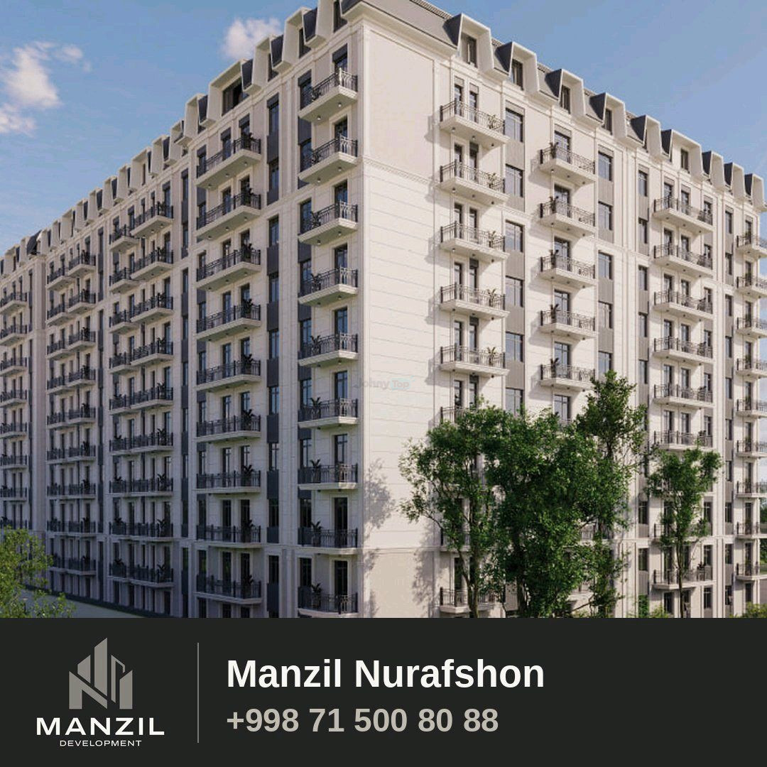 Manzil Nurafshon turar-joy majmuasida 2 xonali kvartira sotiladi — 3