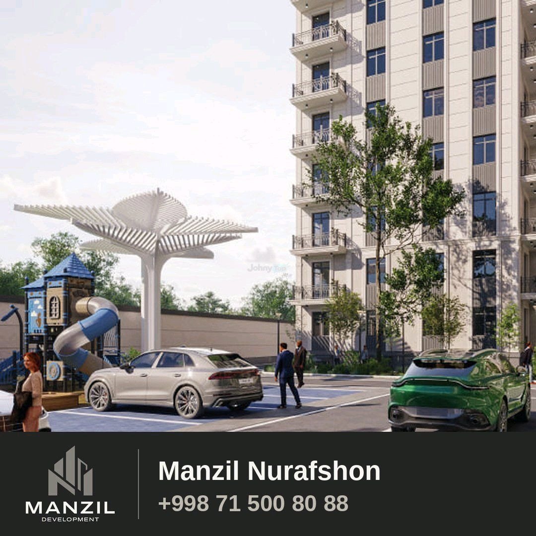 Manzil Nurafshon turar-joy majmuasida 2 xonali kvartira sotiladi — 6