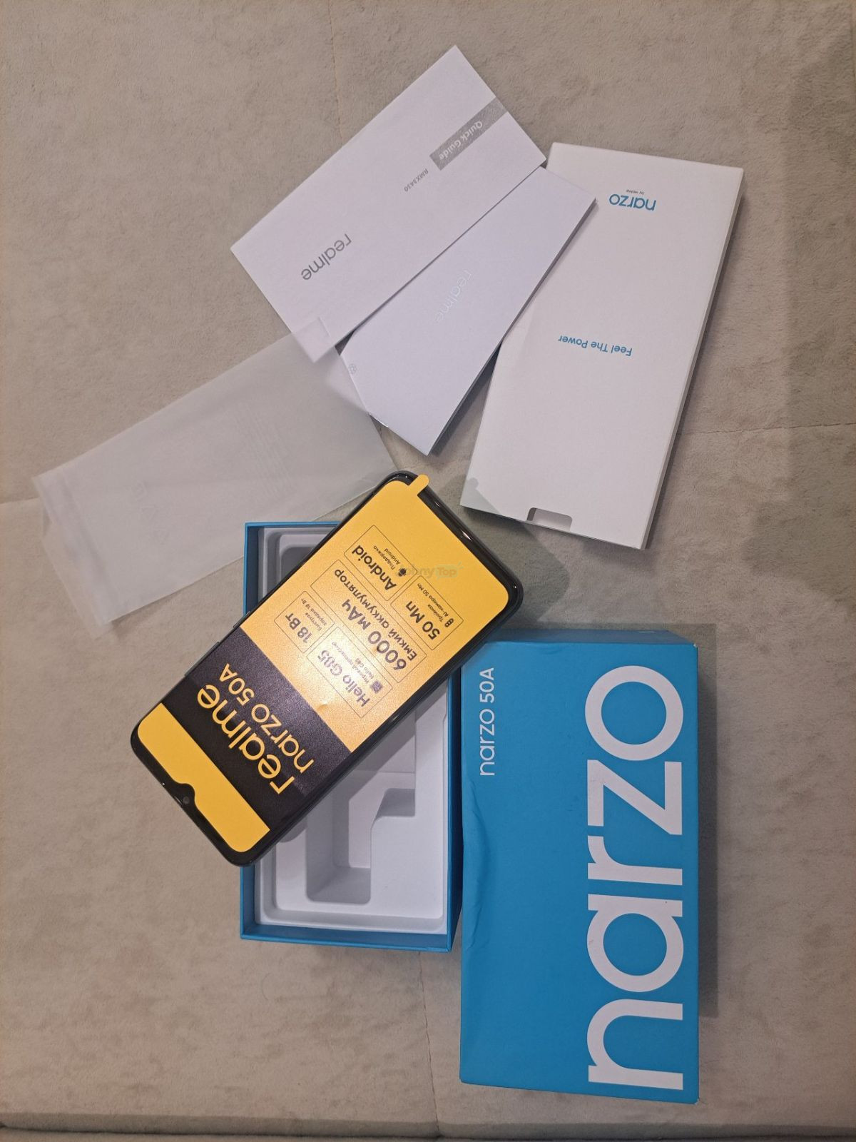 Телефон Realme Narzo 50A 128GB продаётся, Сергели — 2