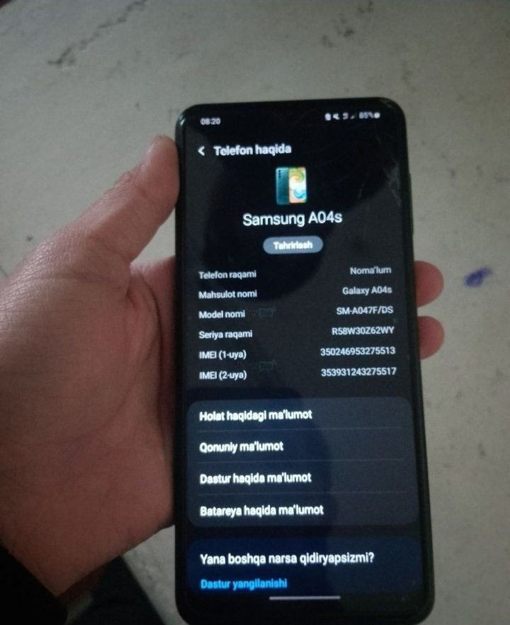 Samsung A04s продаётся, Чиракчи — 2