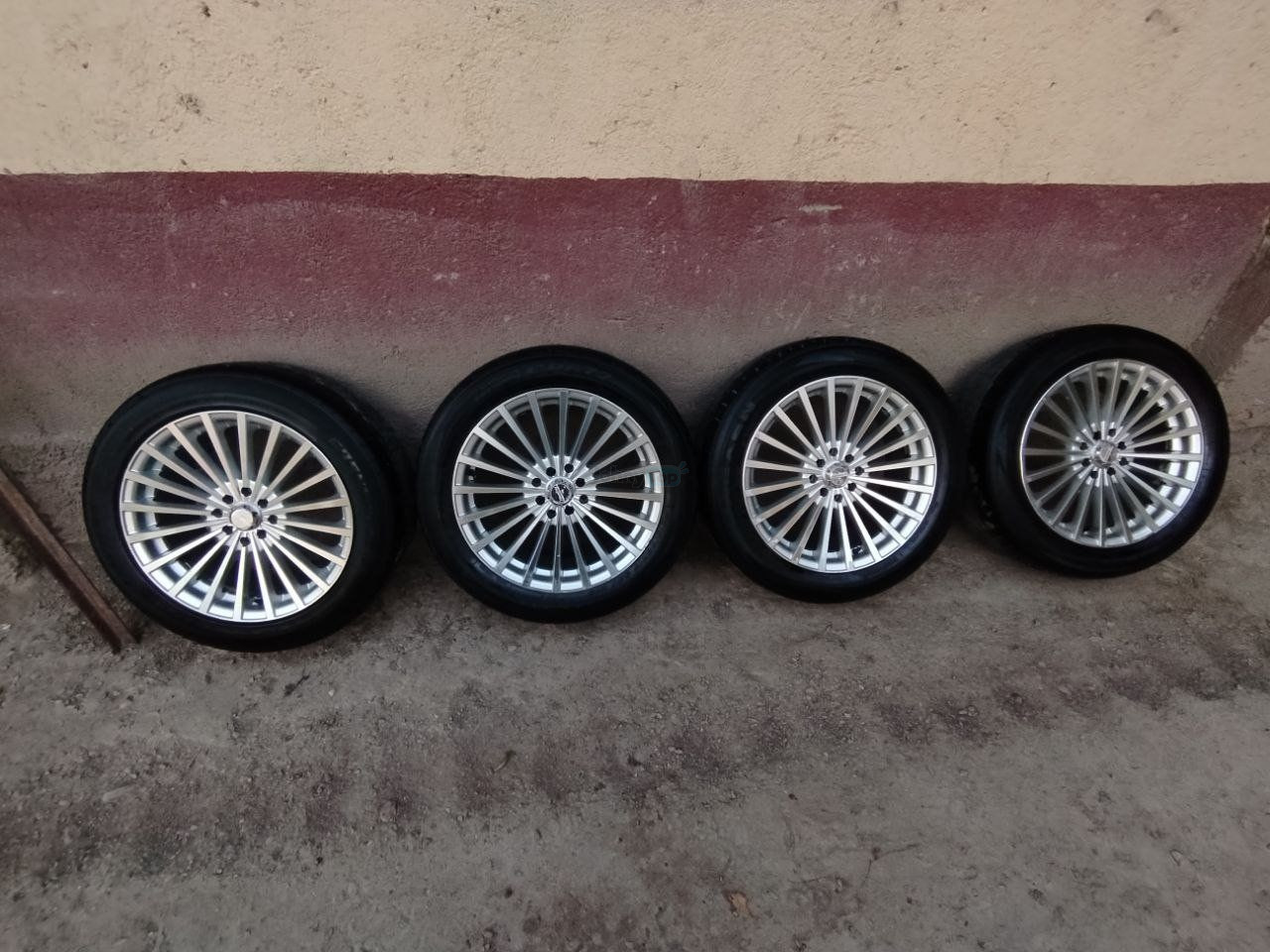 215/55 R17 wheels (rims and tires) from a Cobalt for sale, Angren — 2