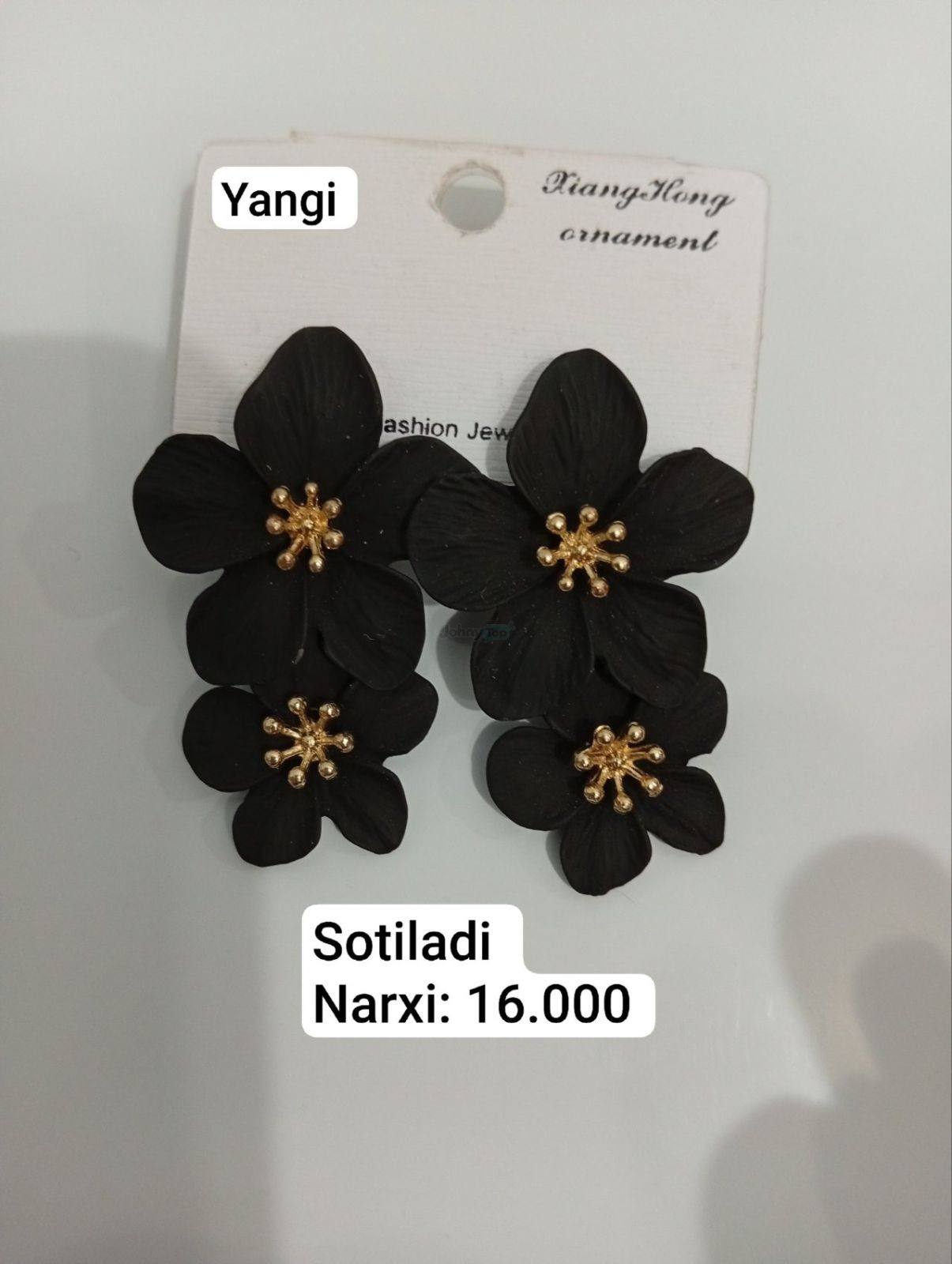 New flower earrings for sale in Angren — 3