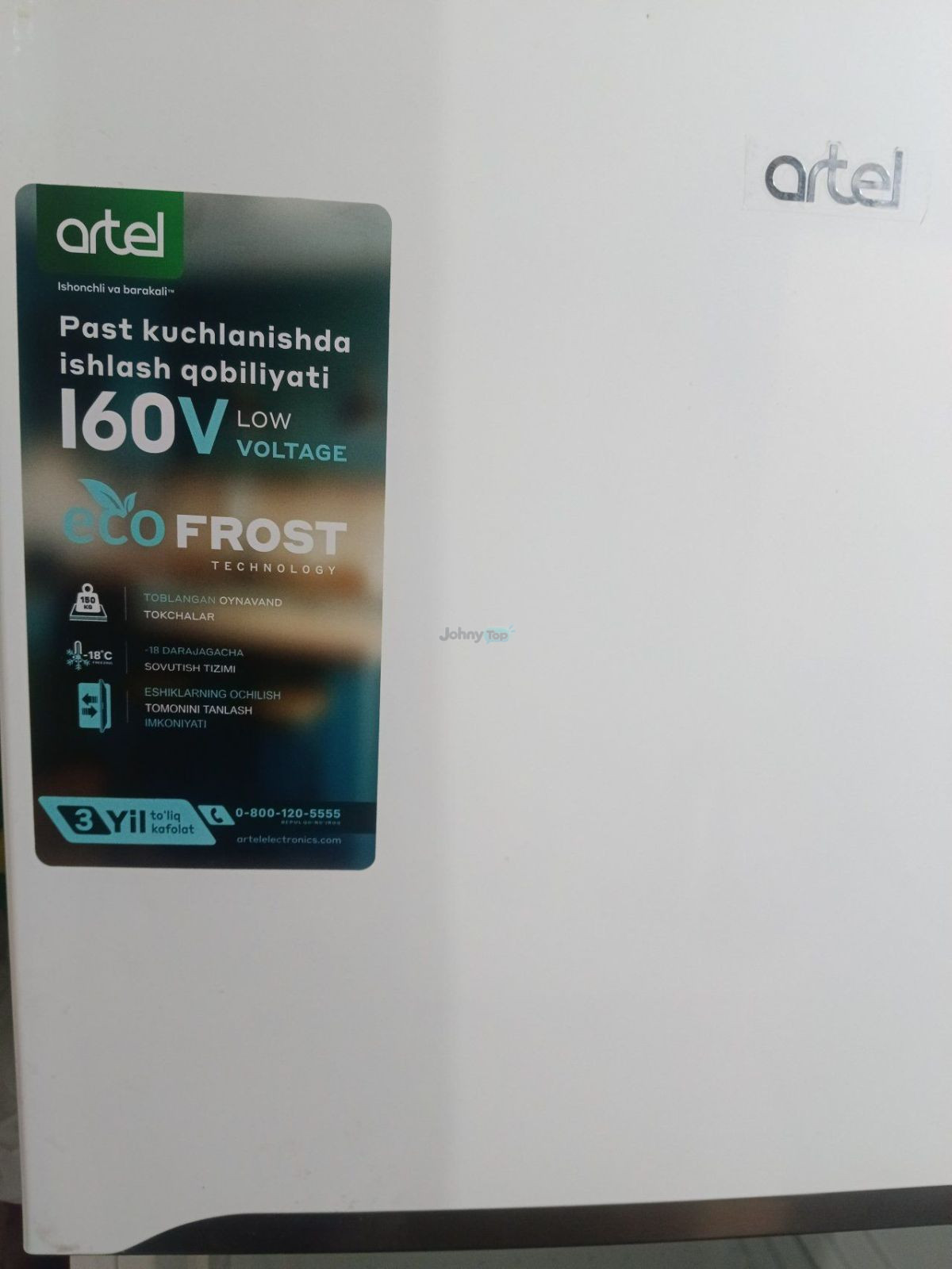 Холодильник Artel Eco Frost, новый, продаётся в Чирчике — 2