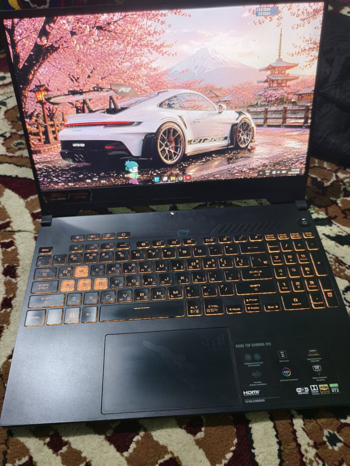 Asus TUF Gaming A15 laptop, Ryzen 7 6800H, RTX 3060, 16/512 GB for sale, Baliqchi — 3