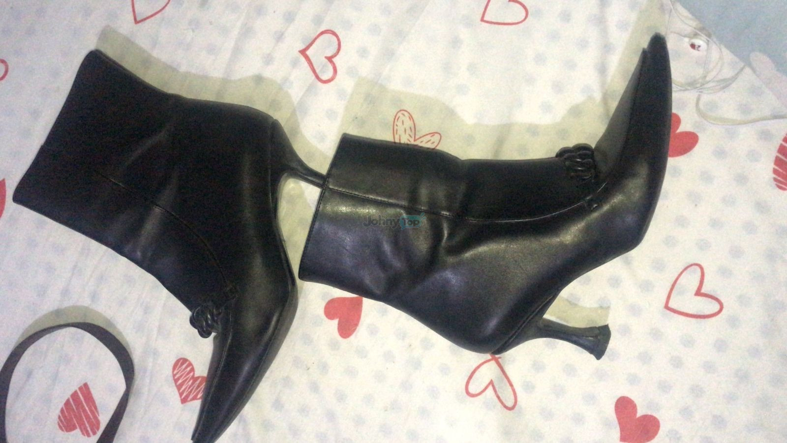 Women's black boots for sale, Sergeli — 3