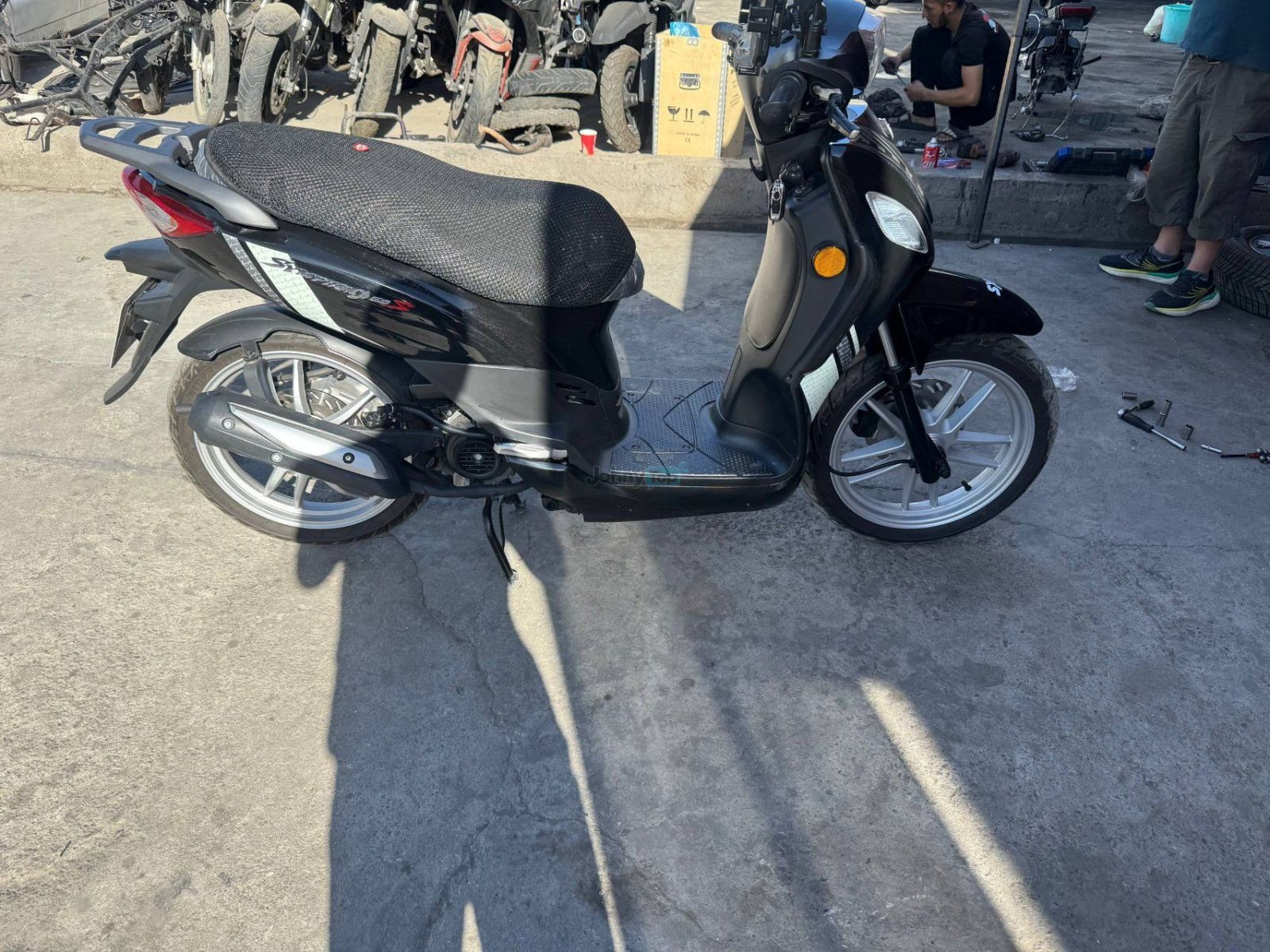 Black SYM Symphony S scooter, 2026, for sale in Yunusobod — 2