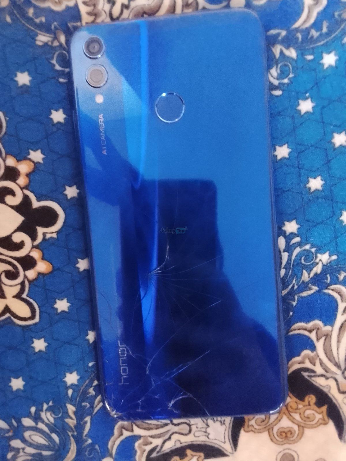 Honor 8X ko‘k rangli telefon, ta’mirlash uchun sotiladi, Vobkent — 2