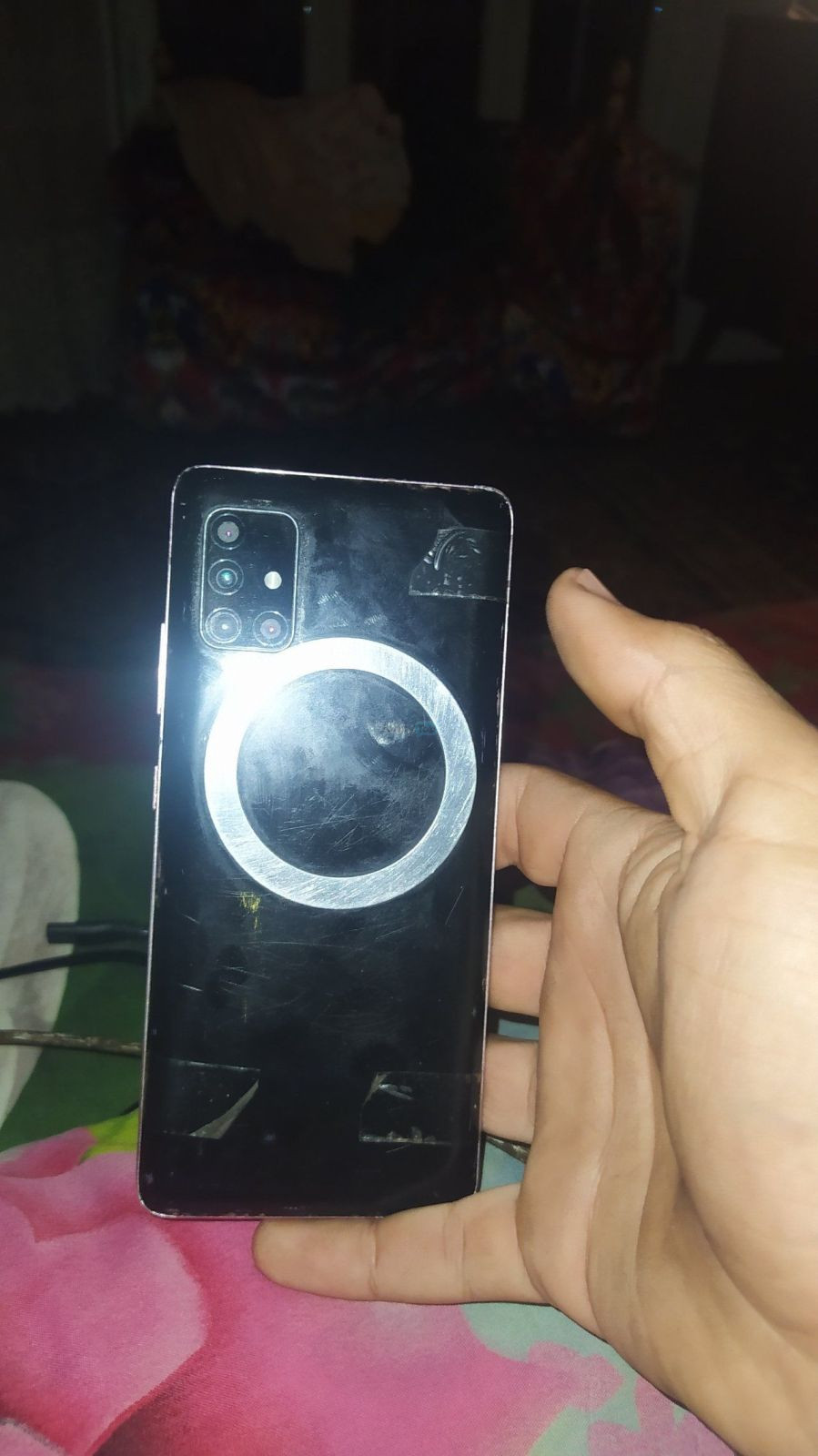 Samsung Galaxy A51 smartphone for sale (cracked screen), Margilan — 2