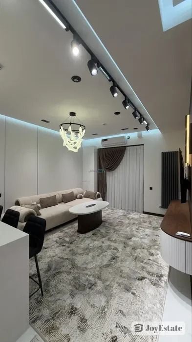 3-room apartment for rent in Bobur Residence, Yakkasaroy, 74 m² — 2