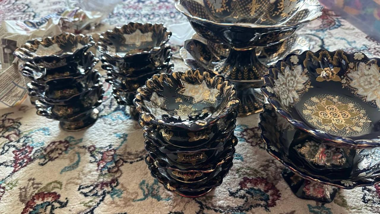 Crystal tableware for sale, Tashkent district