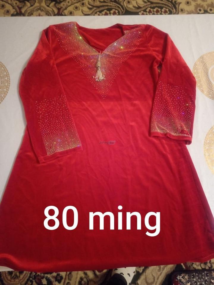 Red velvet dress for sale, Forish