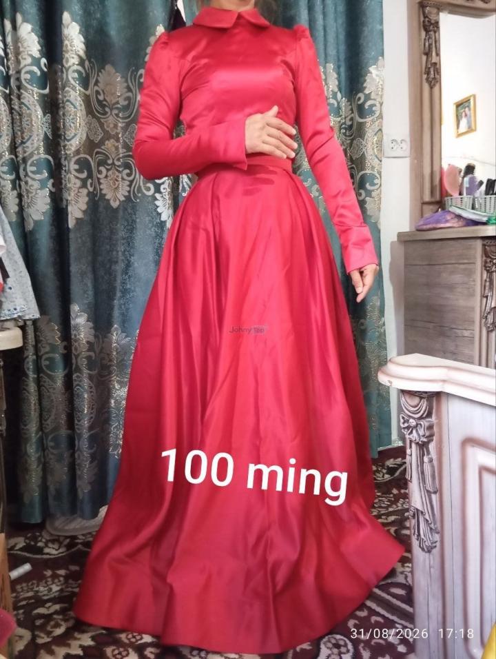 Long red dress for sale, Forish